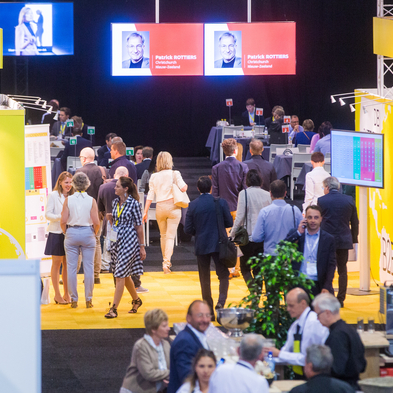 Bezoekers en landenexperten tijdens B2B-netwerkmomenten op de FIT Exportbeurs 2018 in Brussel